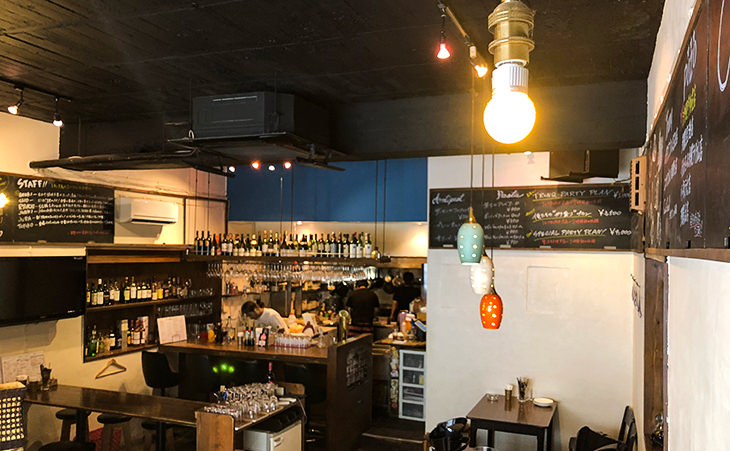 ワイン食堂トランクイタリアゴハン久茂地店